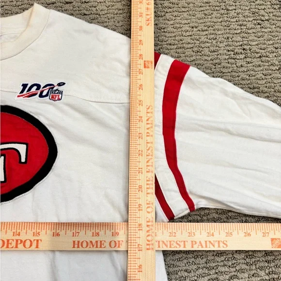Mitchell & Ness White San Francisco 49ers Throwback XXL - Picture 8 of 9
